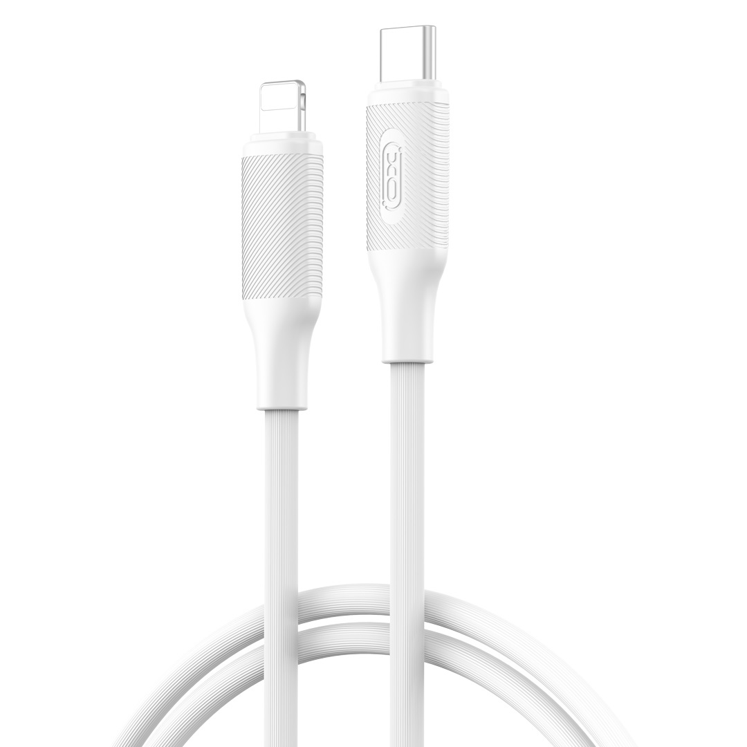 XO kabel NB-Q265A PD USB-C - Lightning 1,0m 27W vit