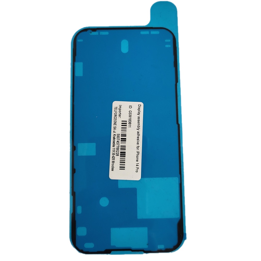 Display assembly adhesive för iPhone 14 Pro