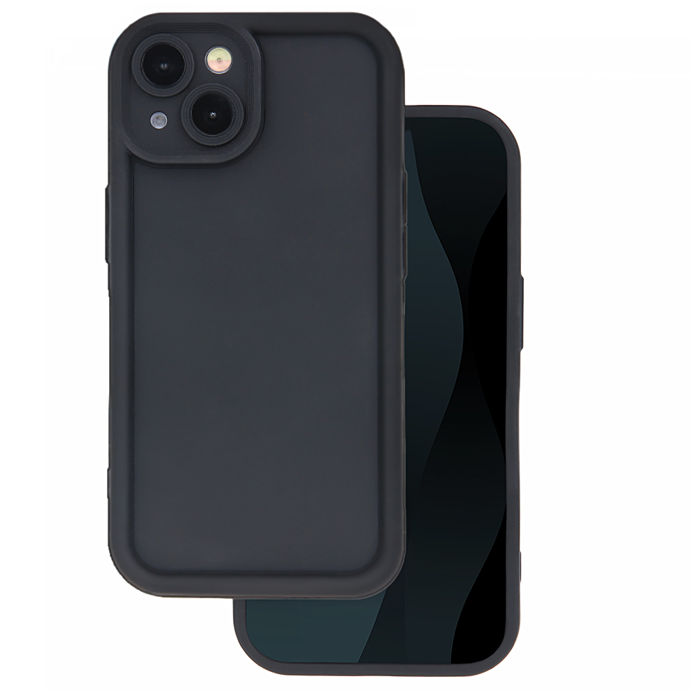 Rim TPU skal för Motorola E13 svart