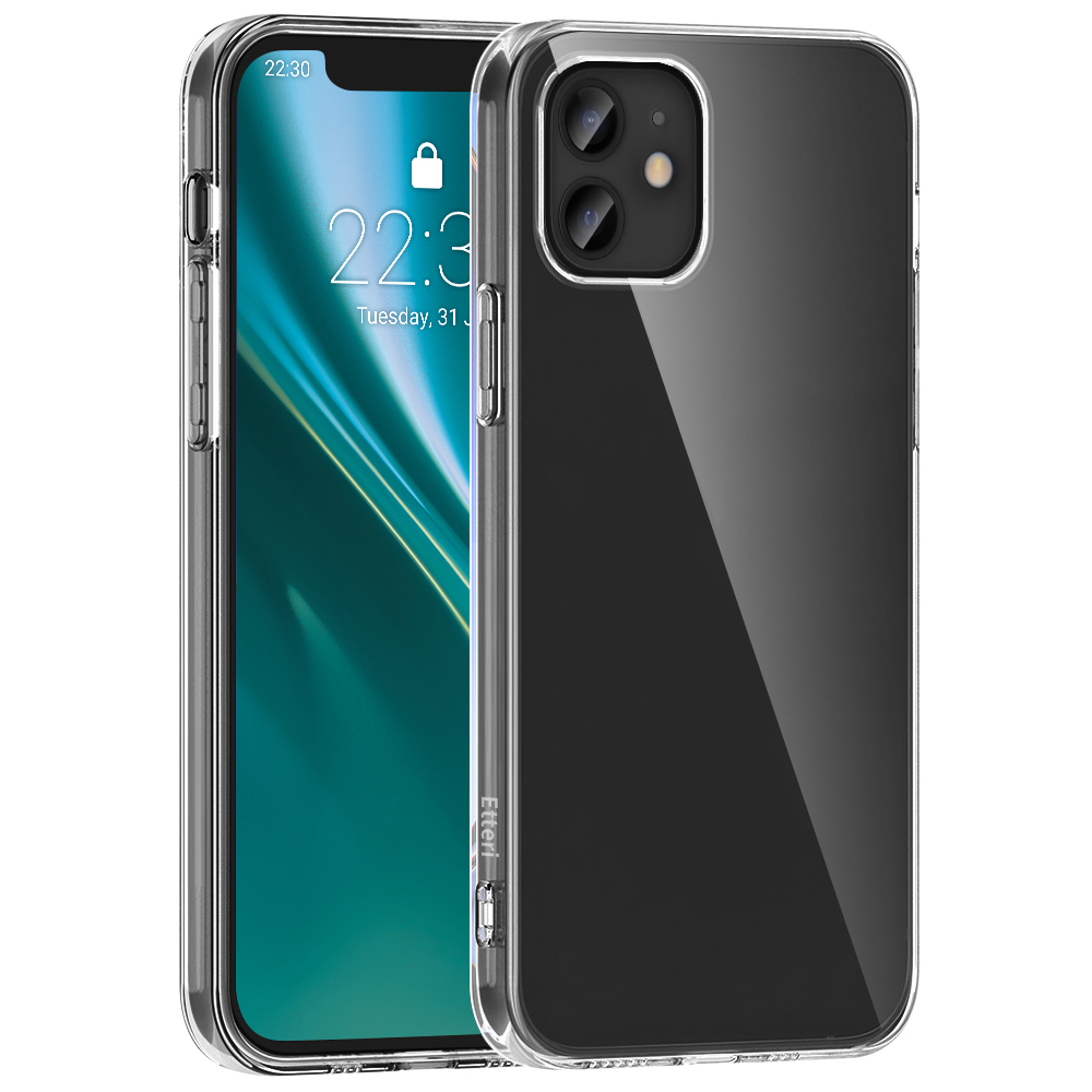 Etteri transparent skal för iPhone 12 / 12 Pro