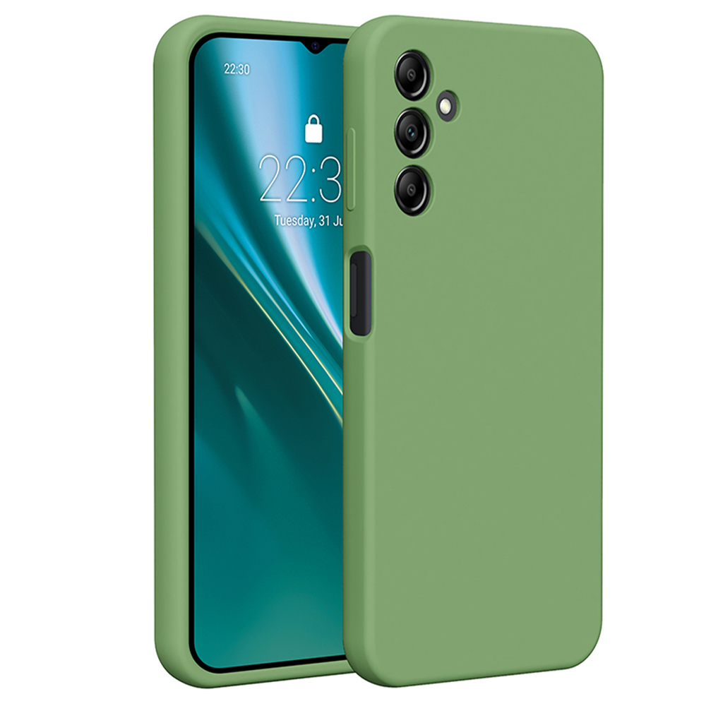 Etteri Silicone skal för Samsung Galaxy A14 light grön
