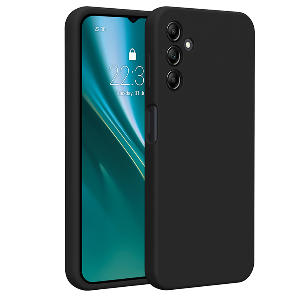 Etteri Silicone skal för Samsung Galaxy A14 svart