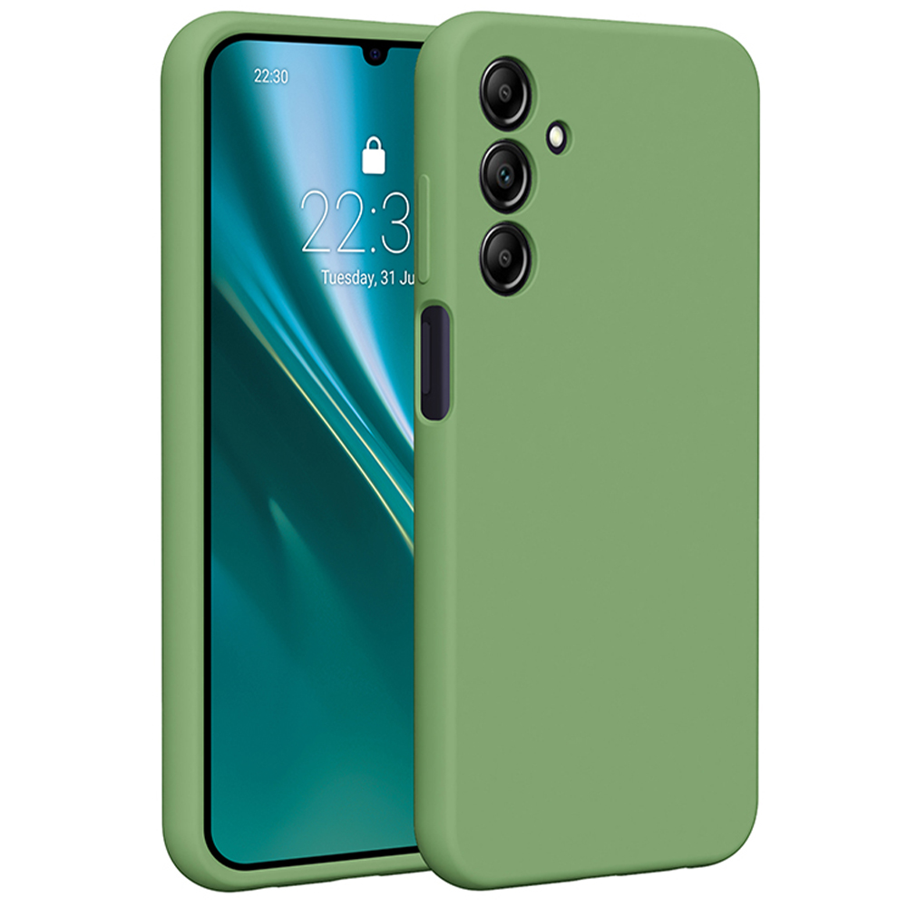 Etteri Silicone skal för Samsung Galaxy A25 5G (global) light grön