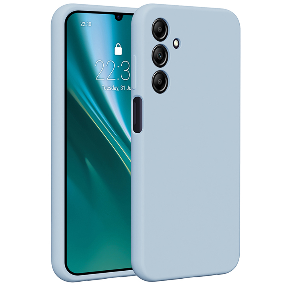 Etteri Silicone skal för Samsung Galaxy A25 5G (global) ljusblå