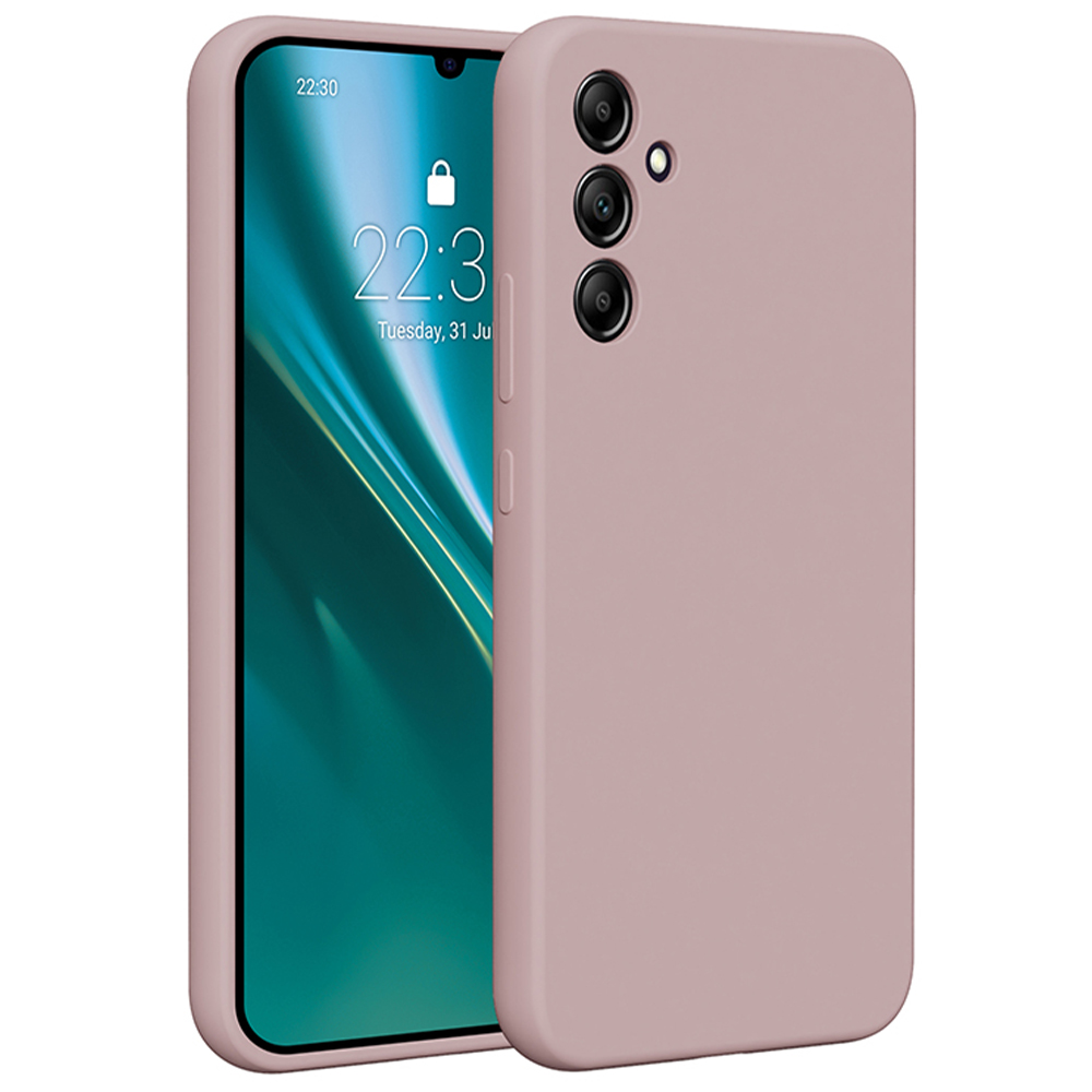 Etteri Silicone skal för Samsung Galaxy A34 5G light rosa