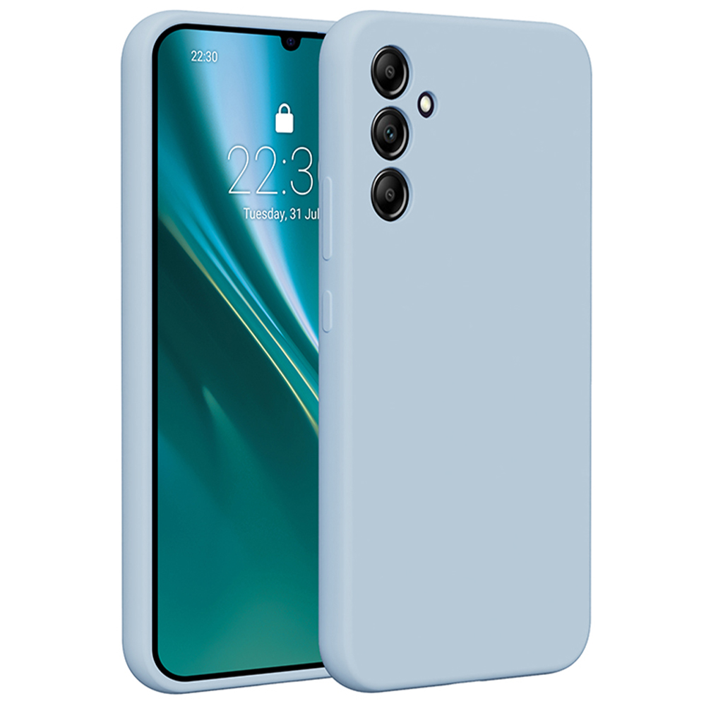 Etteri Silicone skal för Samsung Galaxy A34 5G ljusblå