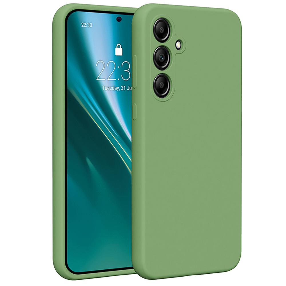 Etteri Silicone skal för Samsung Galaxy A35 5G light grön
