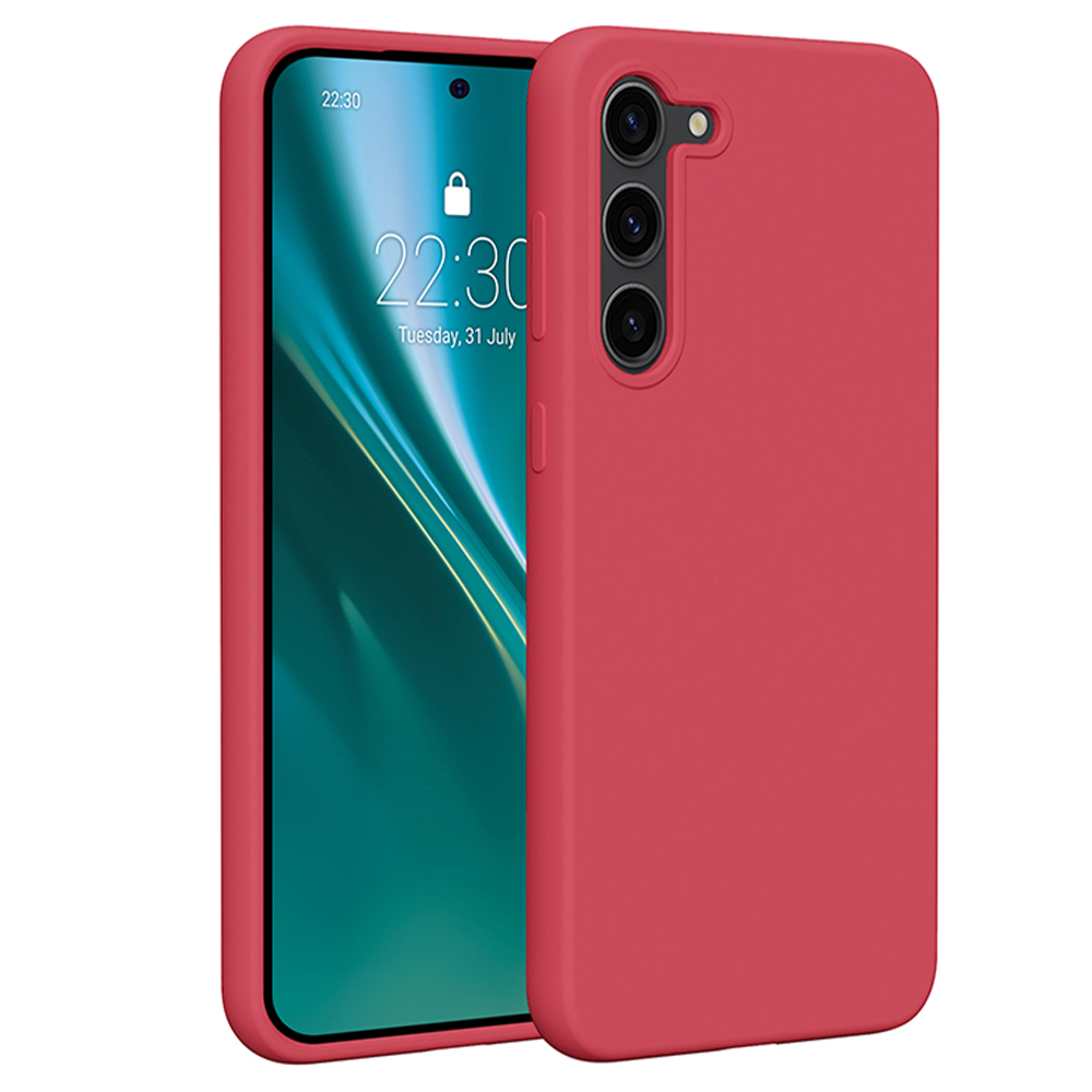 Etteri Silicone skal för Samsung Galaxy S23 Plus raspberry