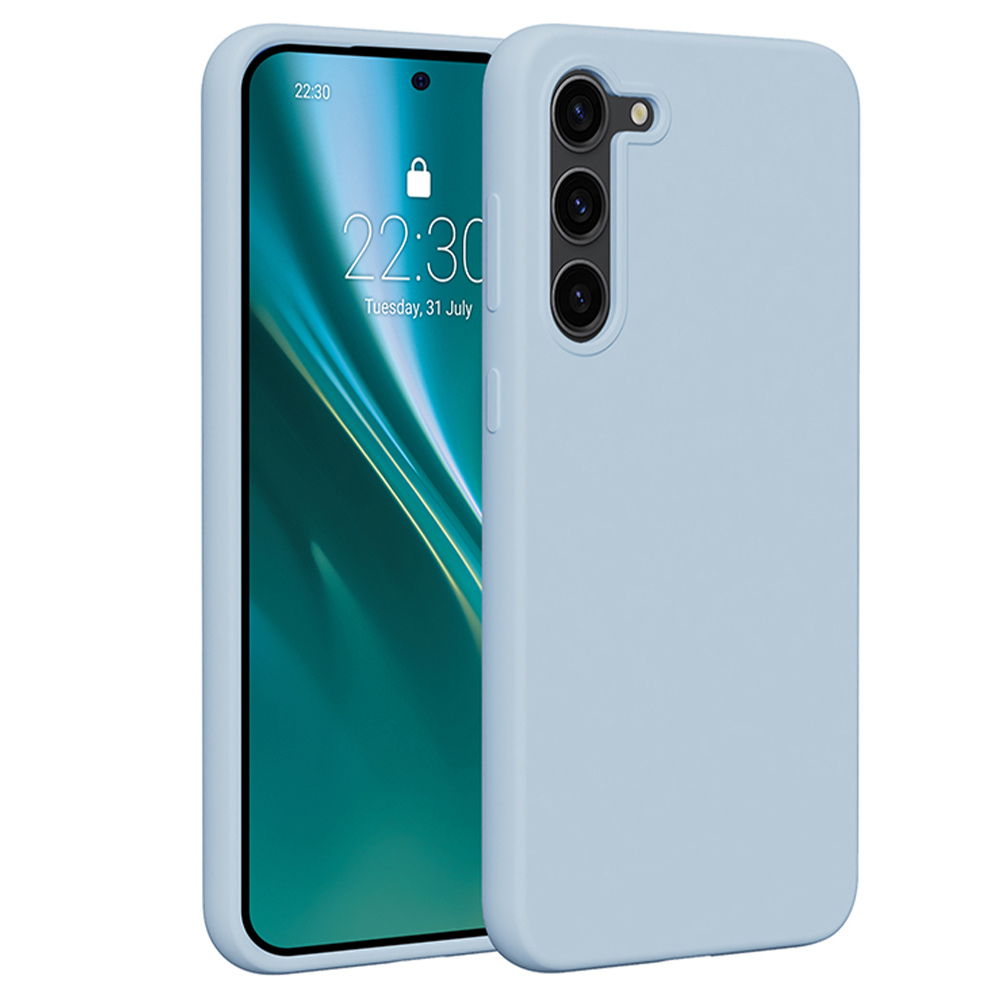 Etteri Silicone skal för Samsung Galaxy S23 Plus ljusblå