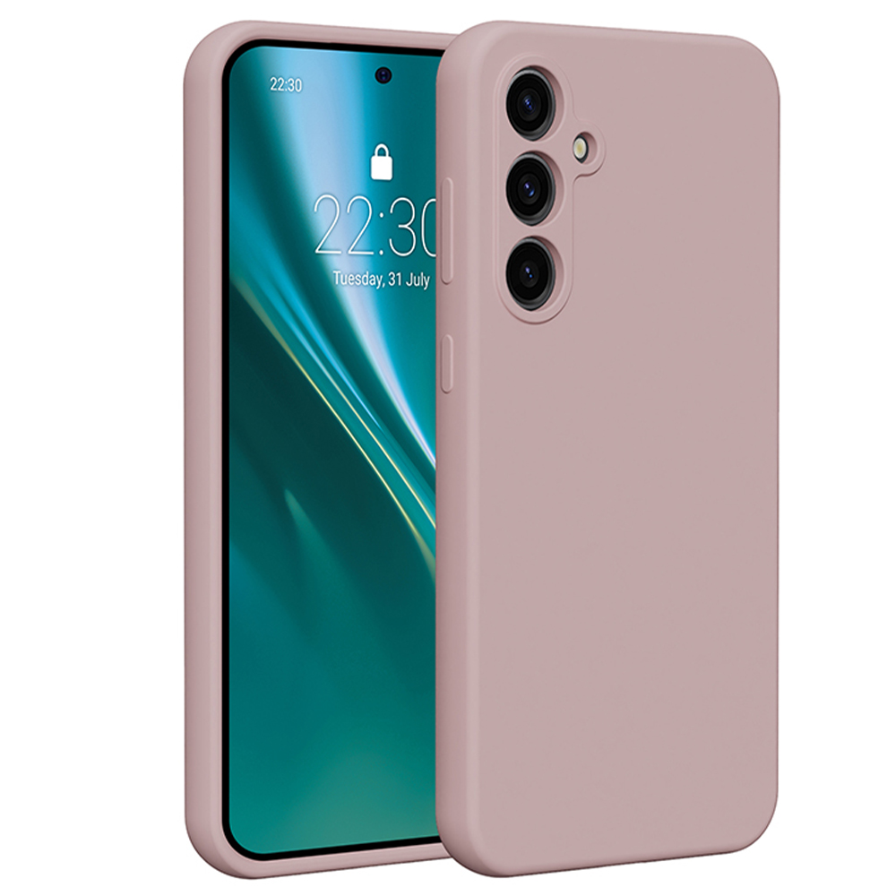 Etteri Silicone skal för Samsung Galaxy S23 FE light rosa