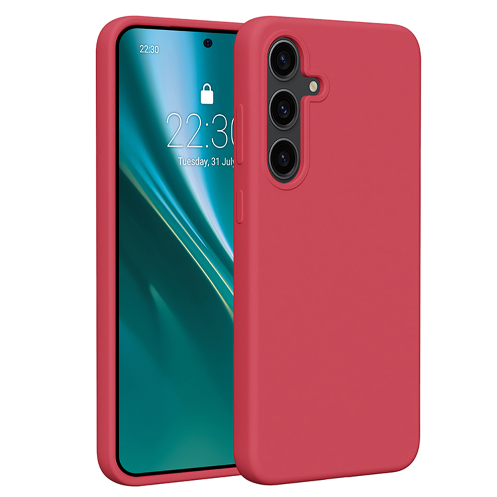 Etteri Silicone skal för Samsung Galaxy S24 Plus raspberry