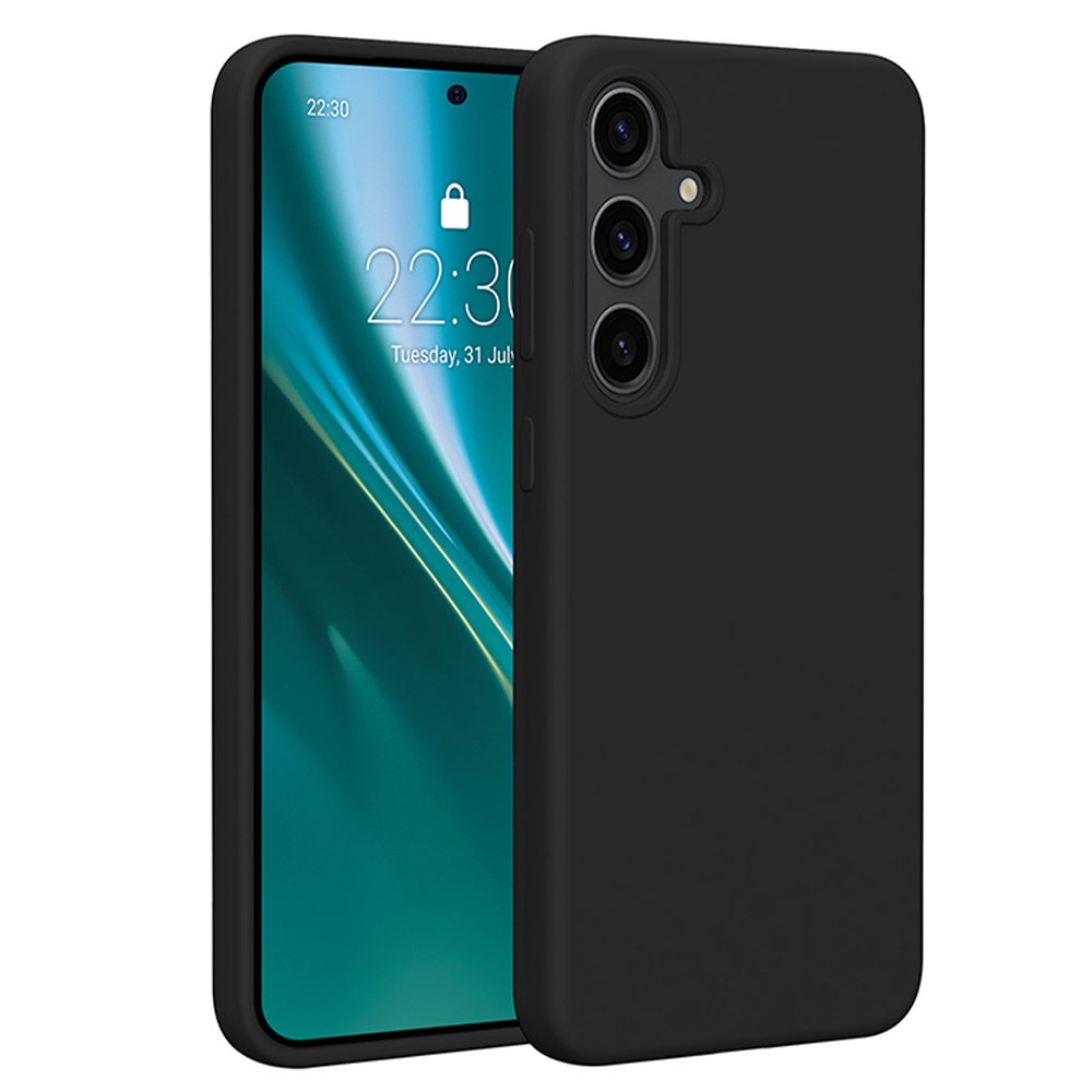 Etteri Silicone skal för Samsung Galaxy S24 Plus svart