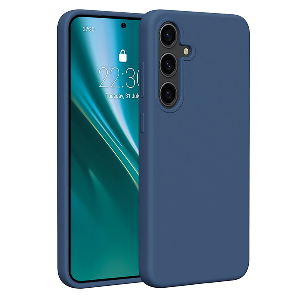 Etteri Silicone skal för Samsung Galaxy S24 Plus mörkblå