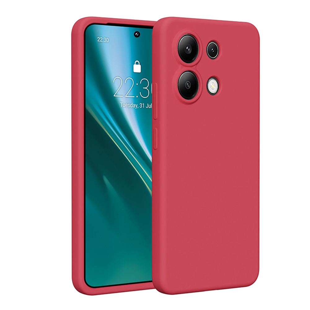 Etteri Silicone skal för Xiaomi Redmi Note 13 4G raspberry