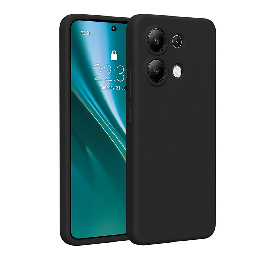 Etteri Silicone skal för Xiaomi Redmi Note 13 4G svart