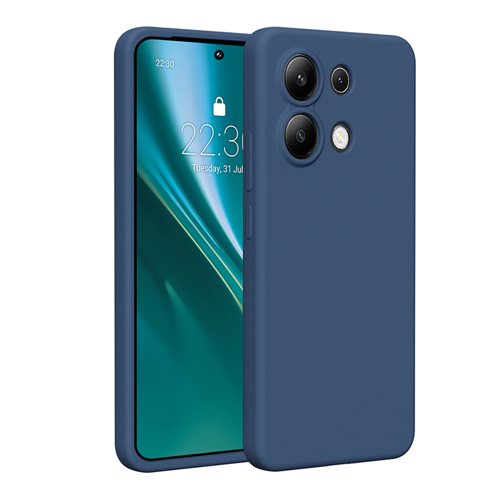Etteri Silicone skal för Xiaomi Redmi Note 13 4G mörkblå