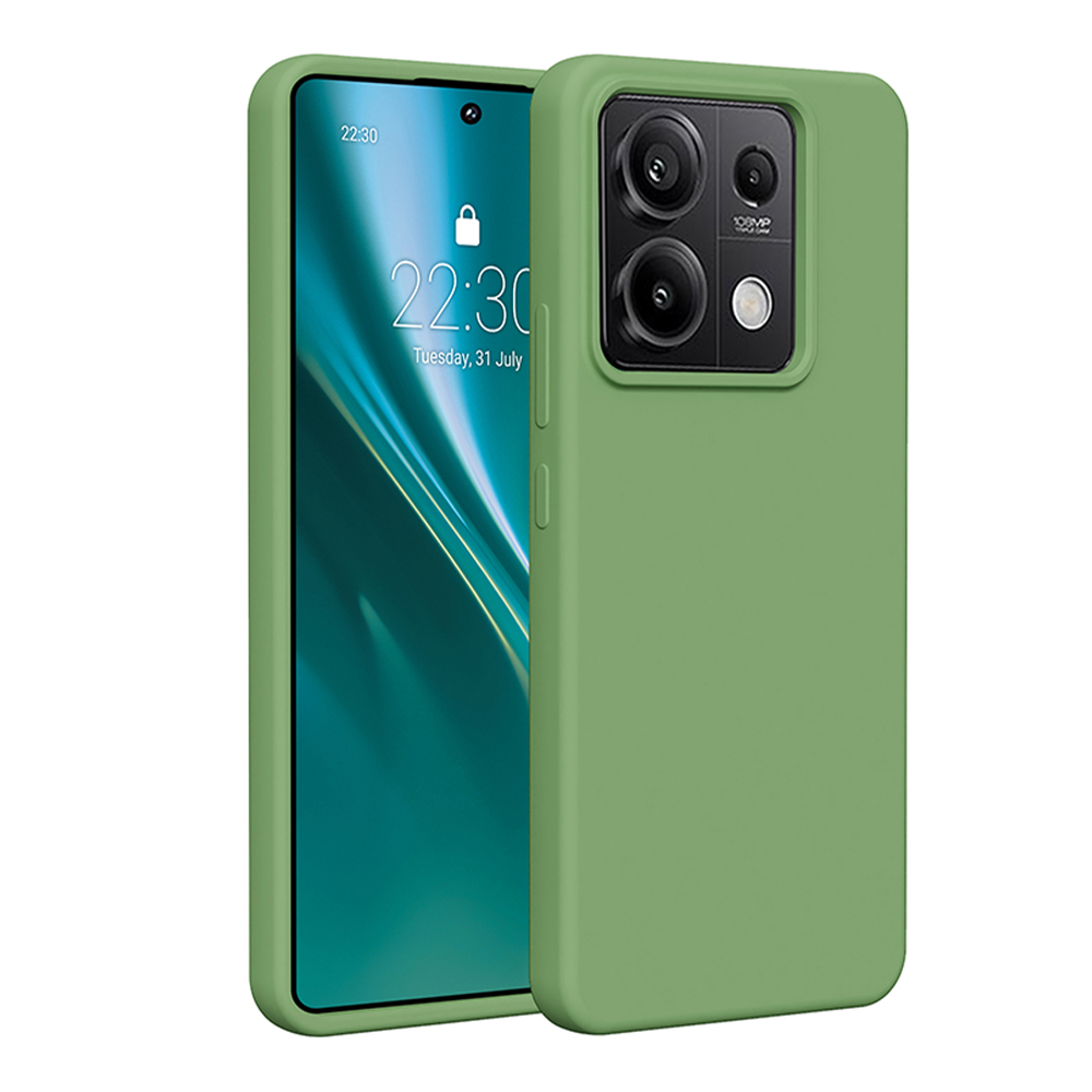 Etteri Silicone skal för Xiaomi Redmi Note 13 Pro 5G light grön