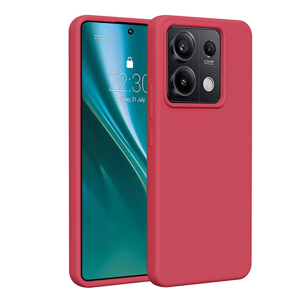 Etteri Silicone skal för Xiaomi Redmi Note 13 Pro 5G raspberry