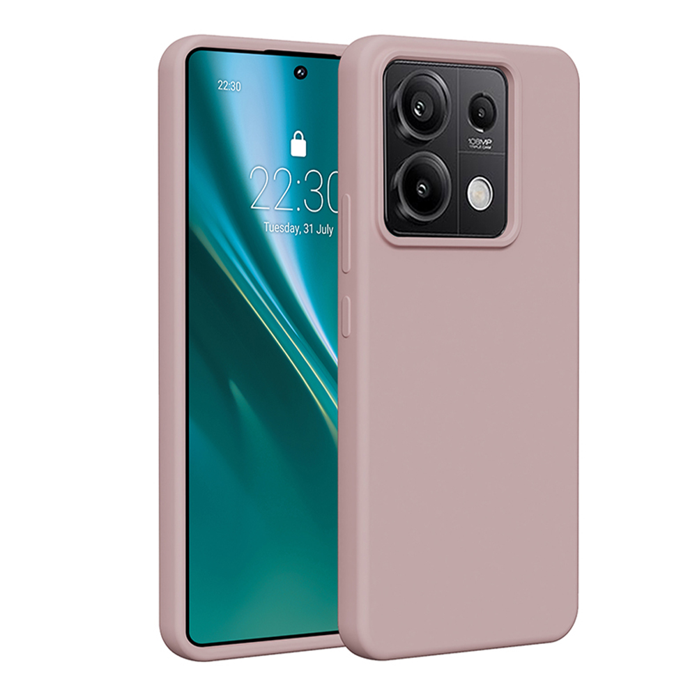 Etteri Silicone skal för Xiaomi Redmi Note 13 Pro 5G light rosa