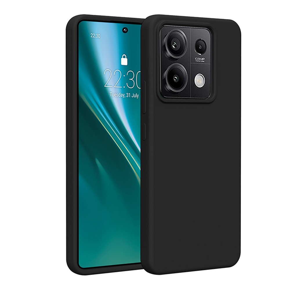 Etteri Silicone skal för Xiaomi Redmi Note 13 Pro 5G svart