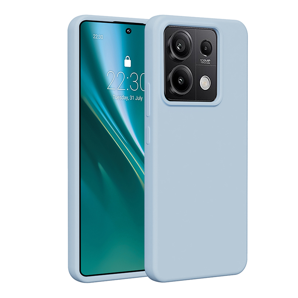 Etteri Silicone skal för Xiaomi Redmi Note 13 Pro 5G ljusblå