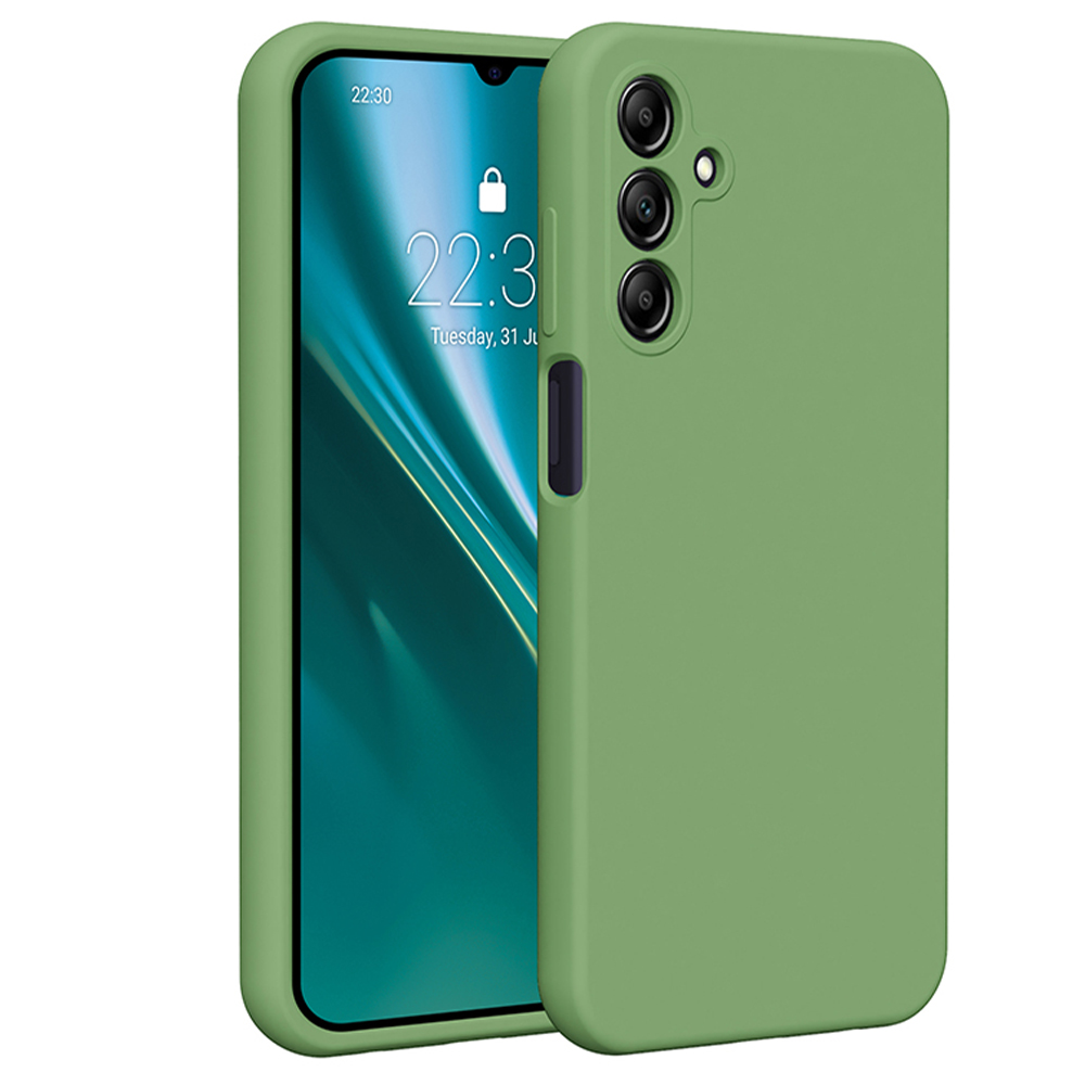 Etteri Silicone skal för Samsung Galaxy A15 4G / A15 5G light grön