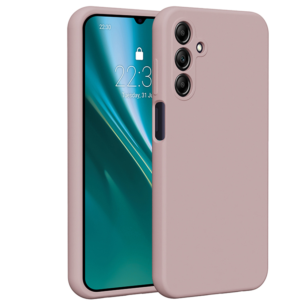 Etteri Silicone skal för Samsung Galaxy A15 4G / A15 5G light rosa