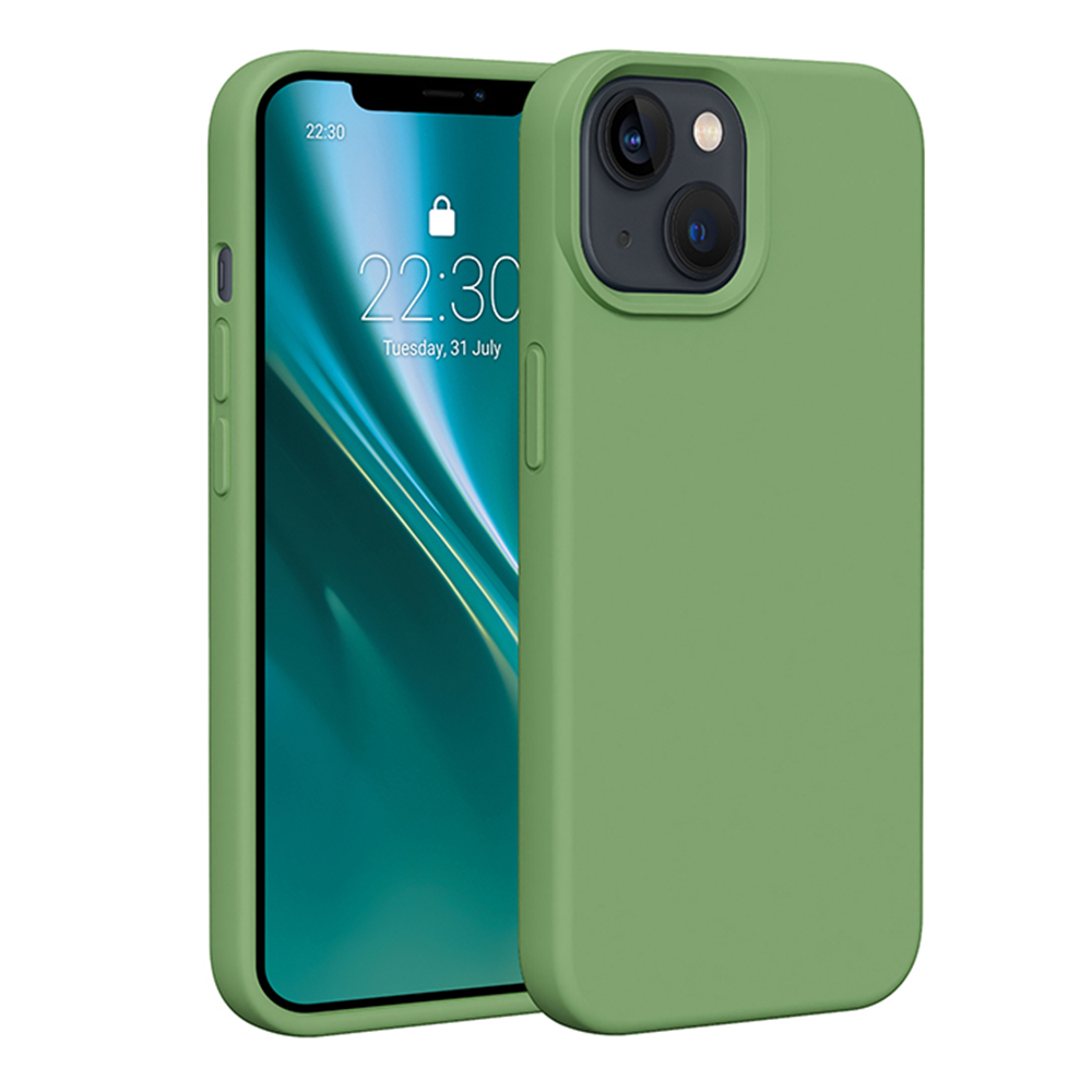 Etteri Silicone skal för iPhone 14 light grön