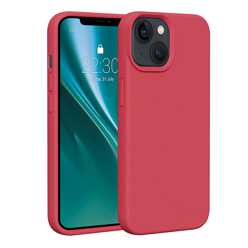 Etteri Silicone skal för iPhone 14 raspberry