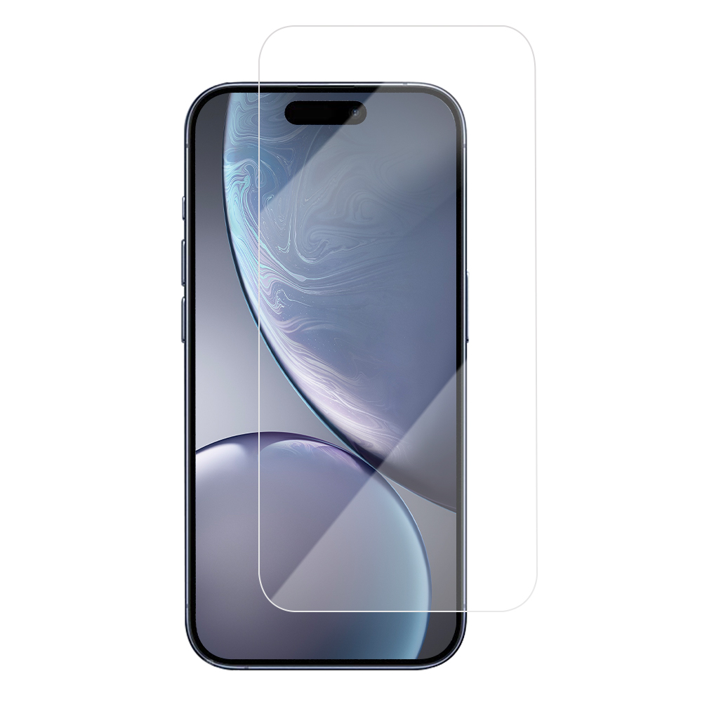 härdat glas 2,5D för iPhone 15 Pro