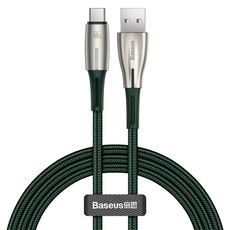 Baseus kabel Cafule Metal USB - USB-C 0,25m svart 66W
