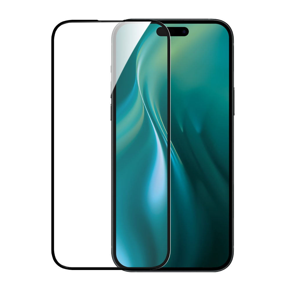 Etteri härdat glas 9D för iPhone 15 / 16