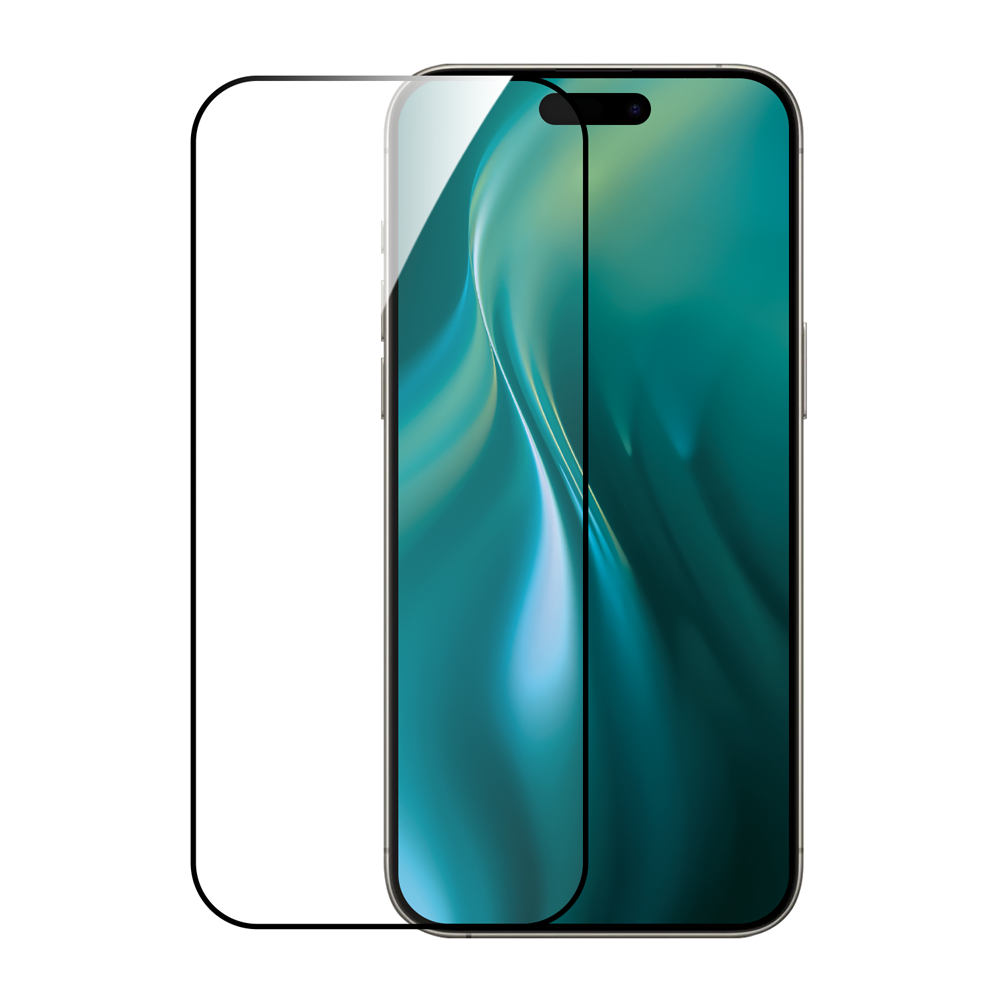 Etteri härdat glas 9D för iPhone 16 Pro / 17 / 17 Pro / 18 / 18 Pro