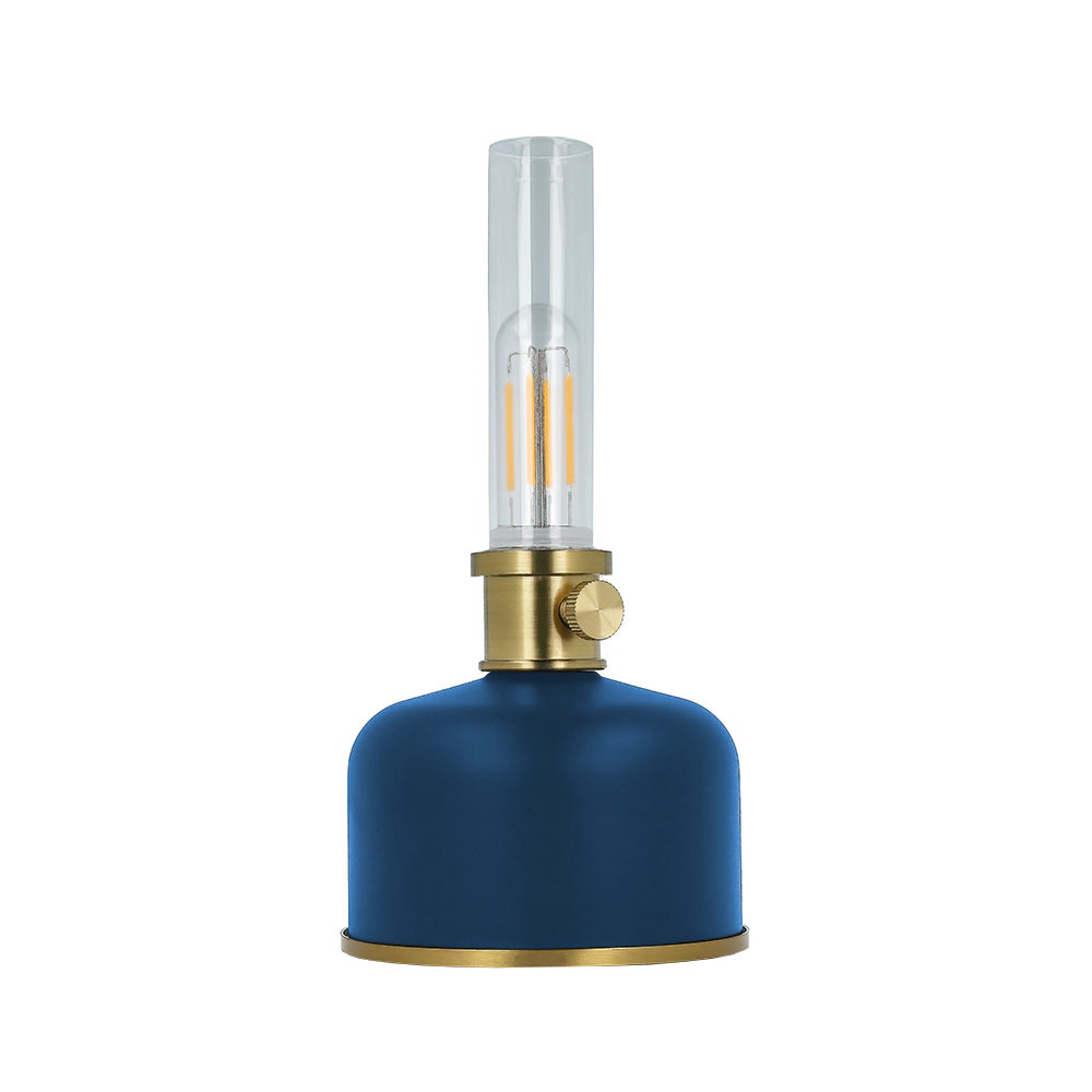 Retro Petroleum LED Lamp blå FLR-35 Forever Light