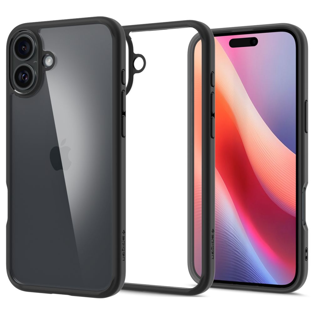 Spigen Ultra Hybrid fodral för iPhone 16 matte svart