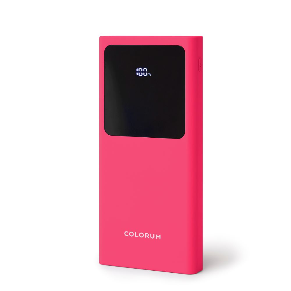 COLORUM Powerbank 10 000 mAh CPB10-02 xMagenta | Mobilkliniken