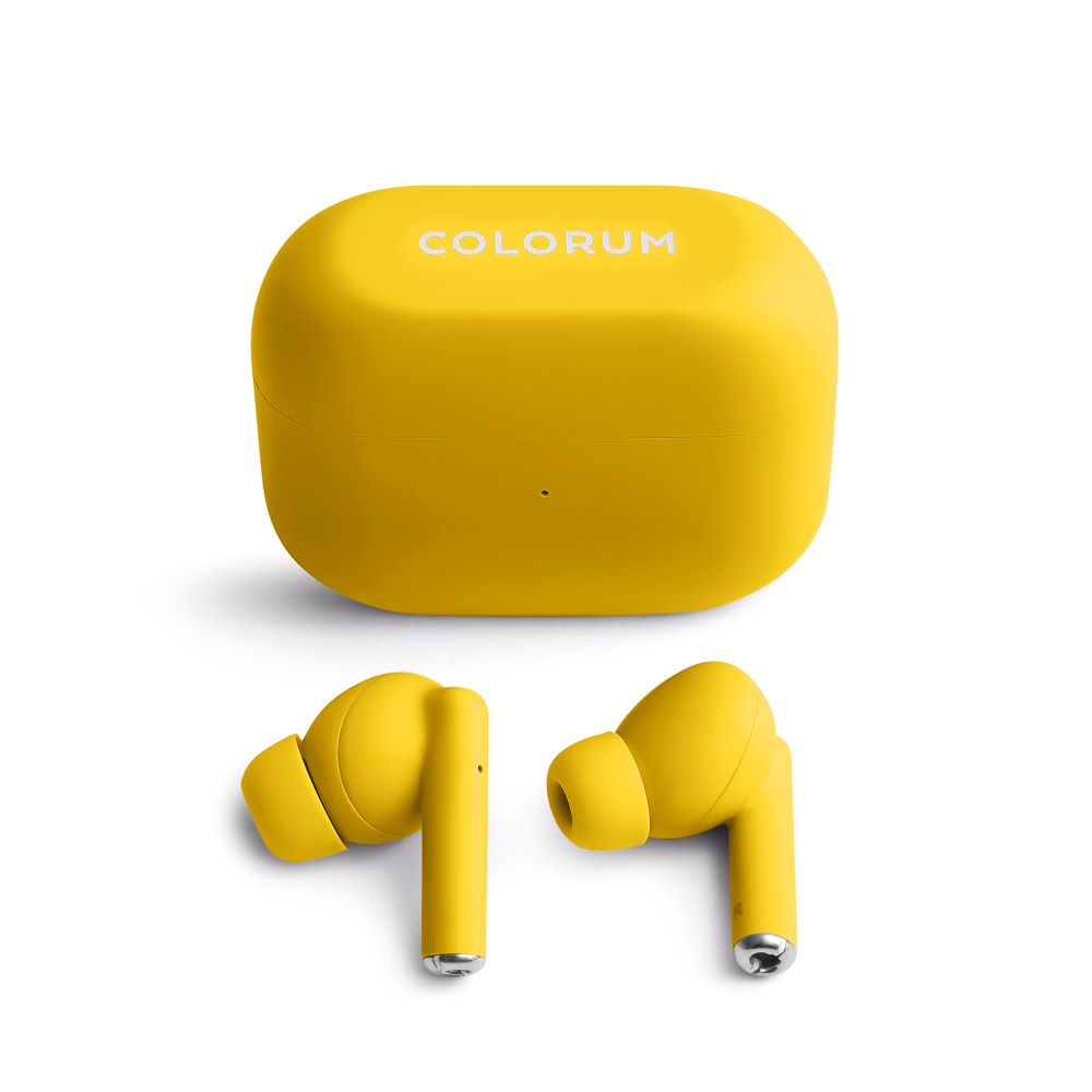 COLORUM TWS Bluetooth hörlurar CTWS-05 xYellow