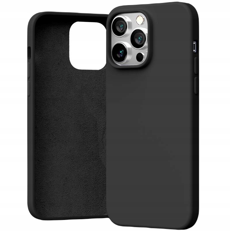 Mercury Silicone fodral för iPhone 16 Pro Max svart