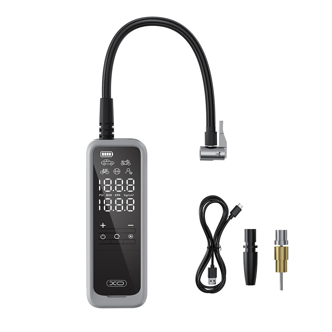 XO wheel pump CZ018 svart universal 5000mAh wireless