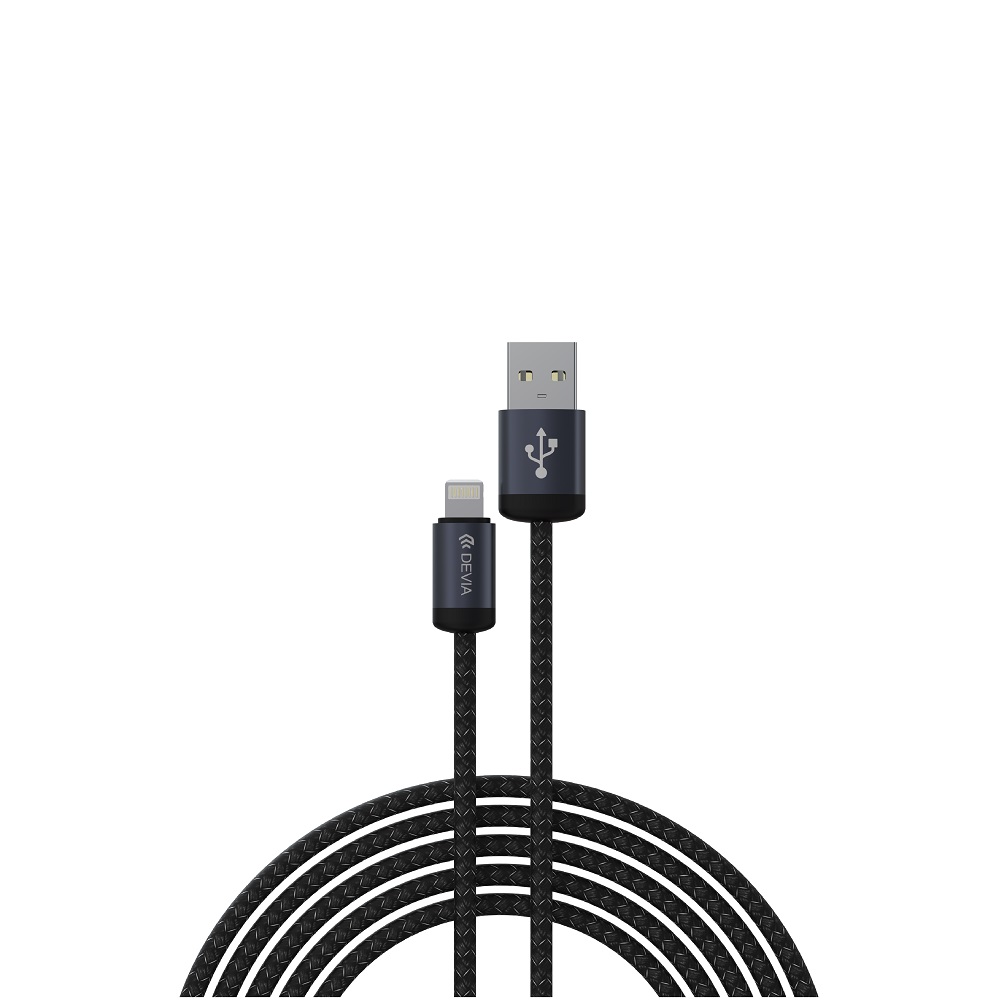 Devia kabel Gracious EC650 USB - USB-C 1,0 m 2,4A svart