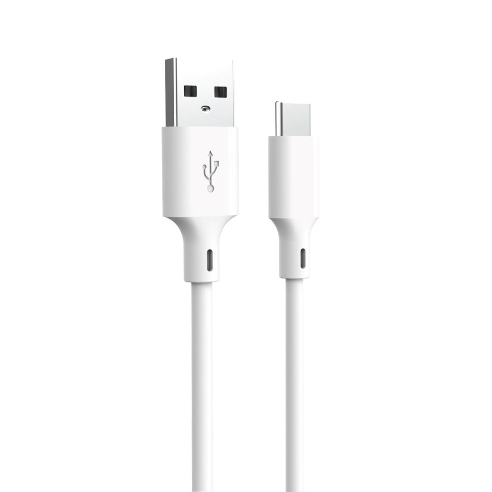 Forever recycling kabel USB-A - USB-C 1,5m 3A KR60-AC-00 vit