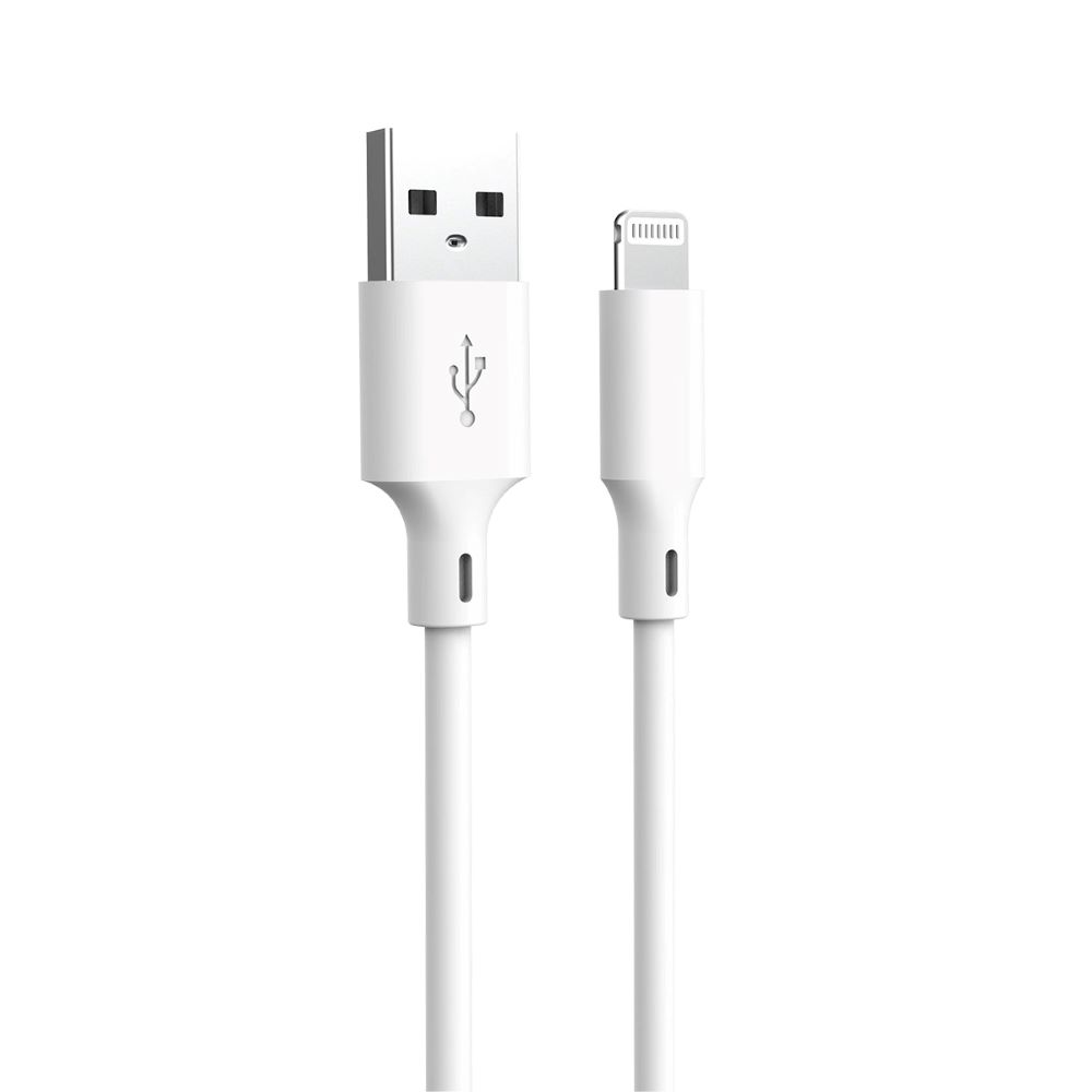 Forever recycling kabel USB-A - Lightning 1,5m 2,4A HDKR12-AL-00 vit