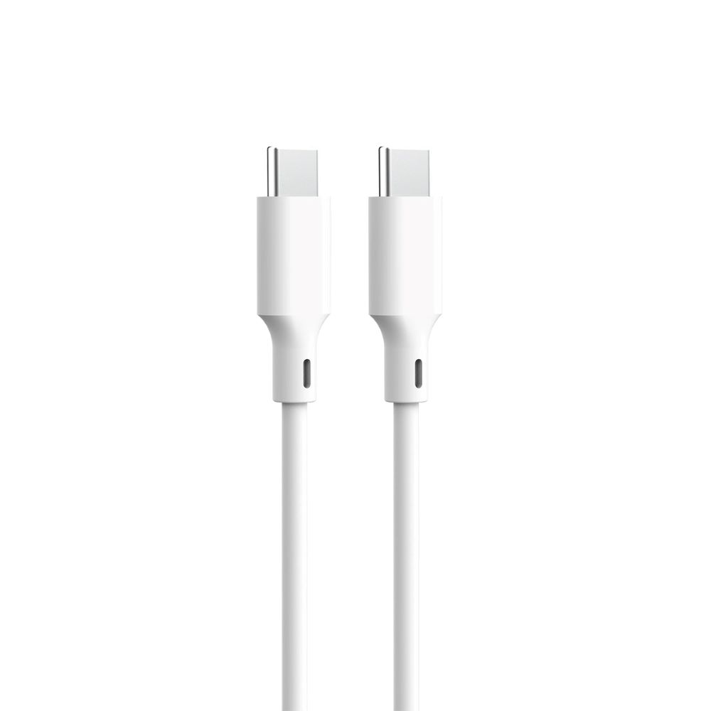 Forever recycling kabel USB-C - USB-C 1,5m 3A KR15-CC-00 vit