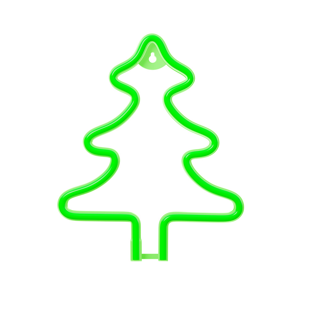 Neon LED CHRISTMAS TREE grön FLNE16 Forever Light