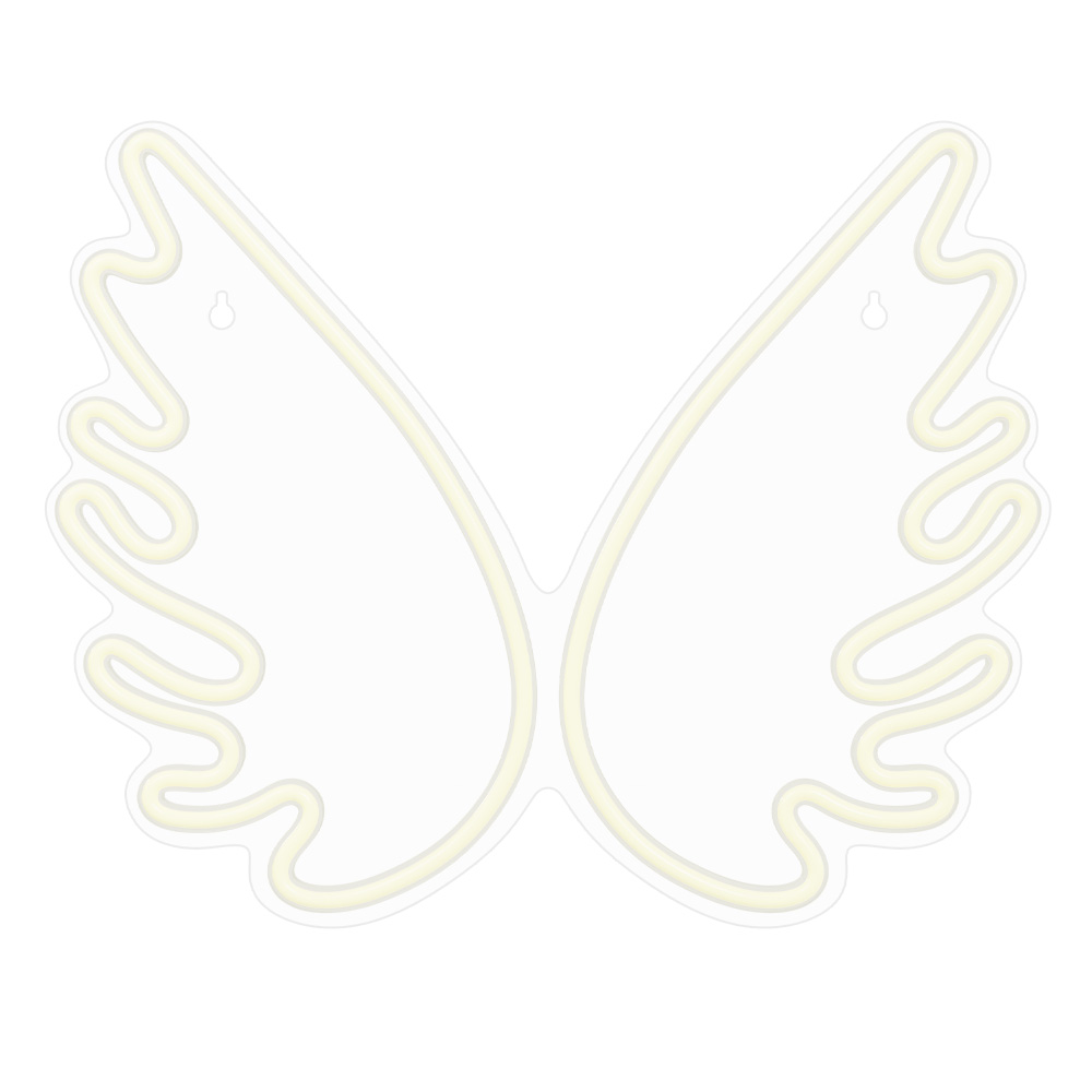 Neon PLEXI LED WINGS vit FPNE09X Forever Light