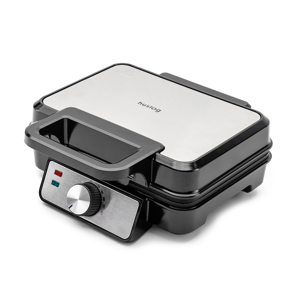 Huslog Waffle Maker för Two Waffles