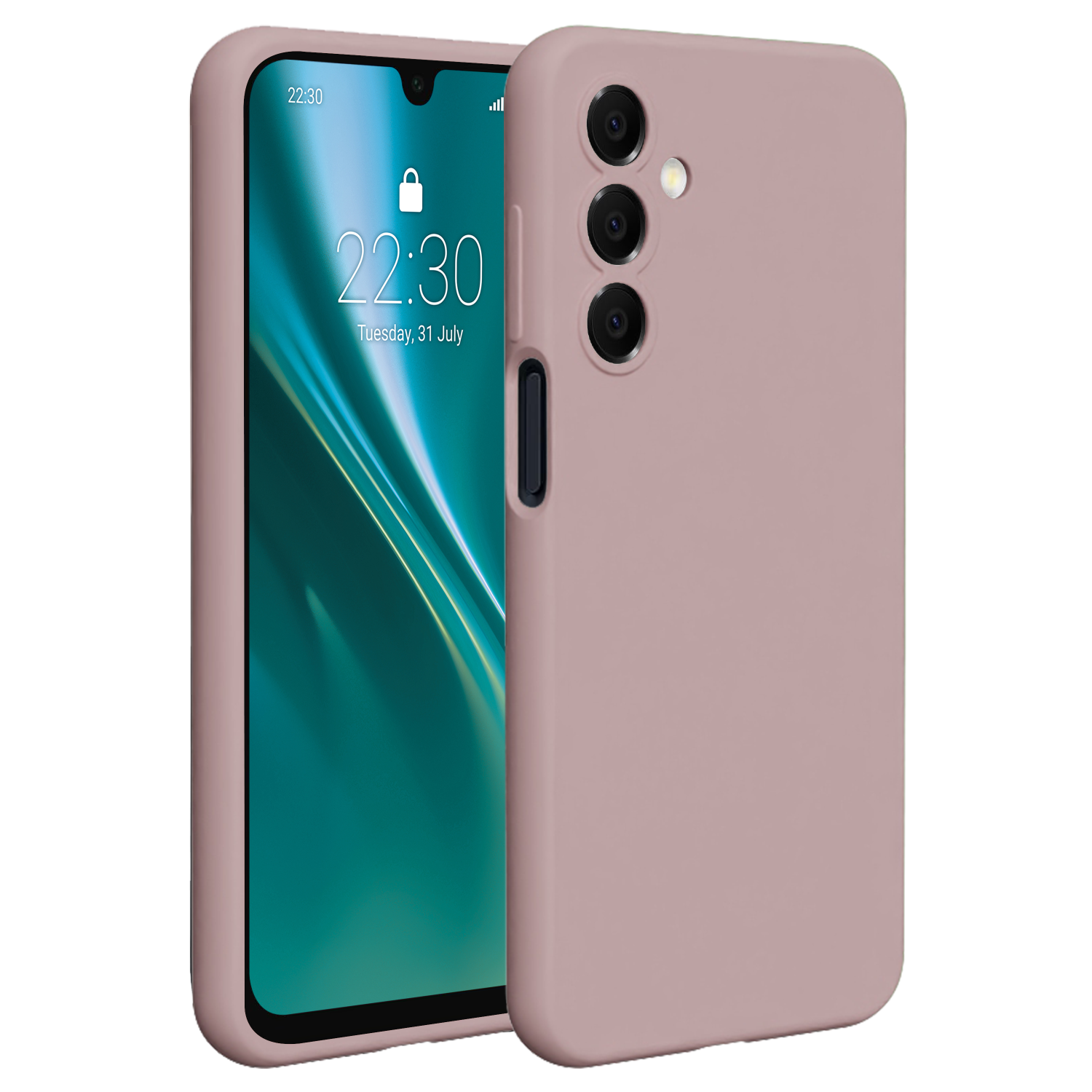 Etteri Silicone skal för Samsung Galaxy A17 5G / A18 5G light rosa