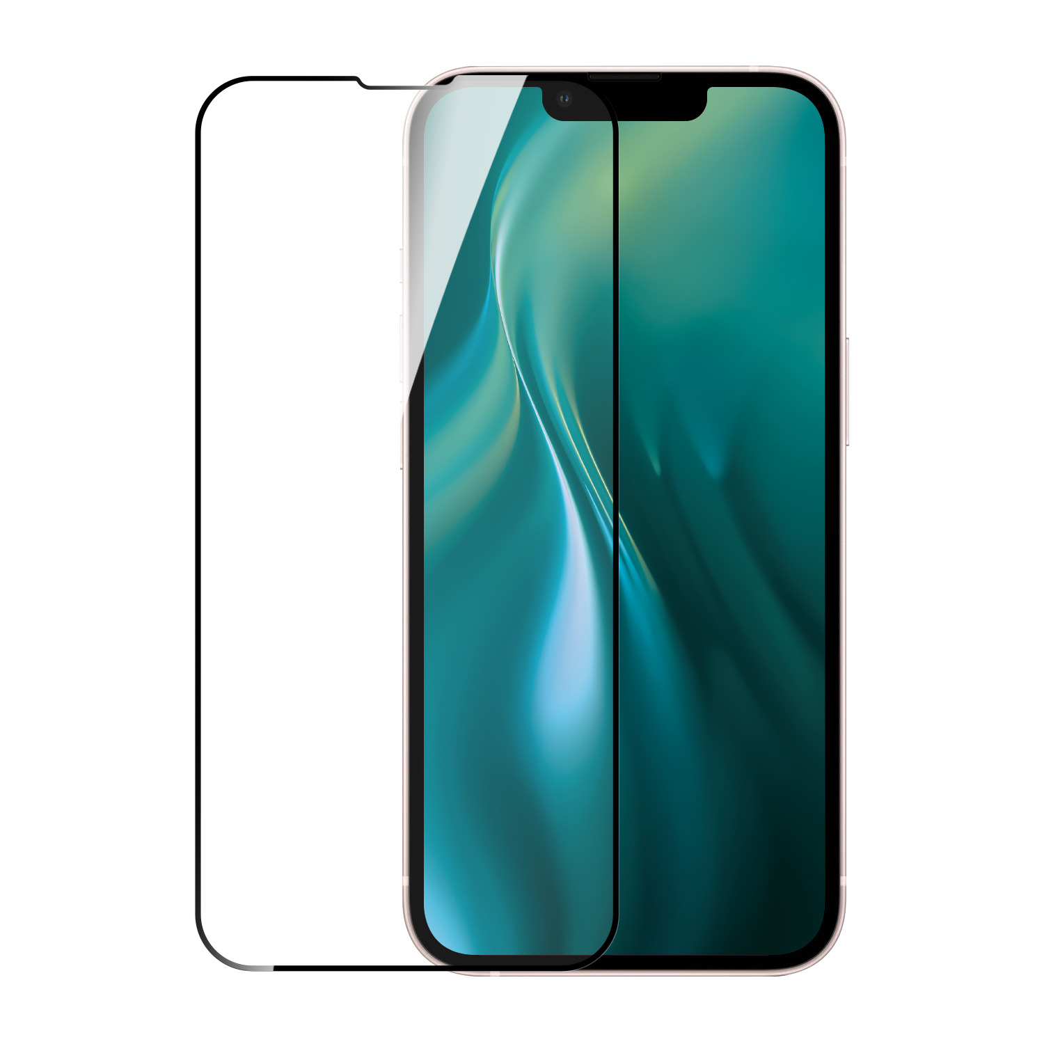 Etteri härdat glas 9D för iPhone 16e / 17e
