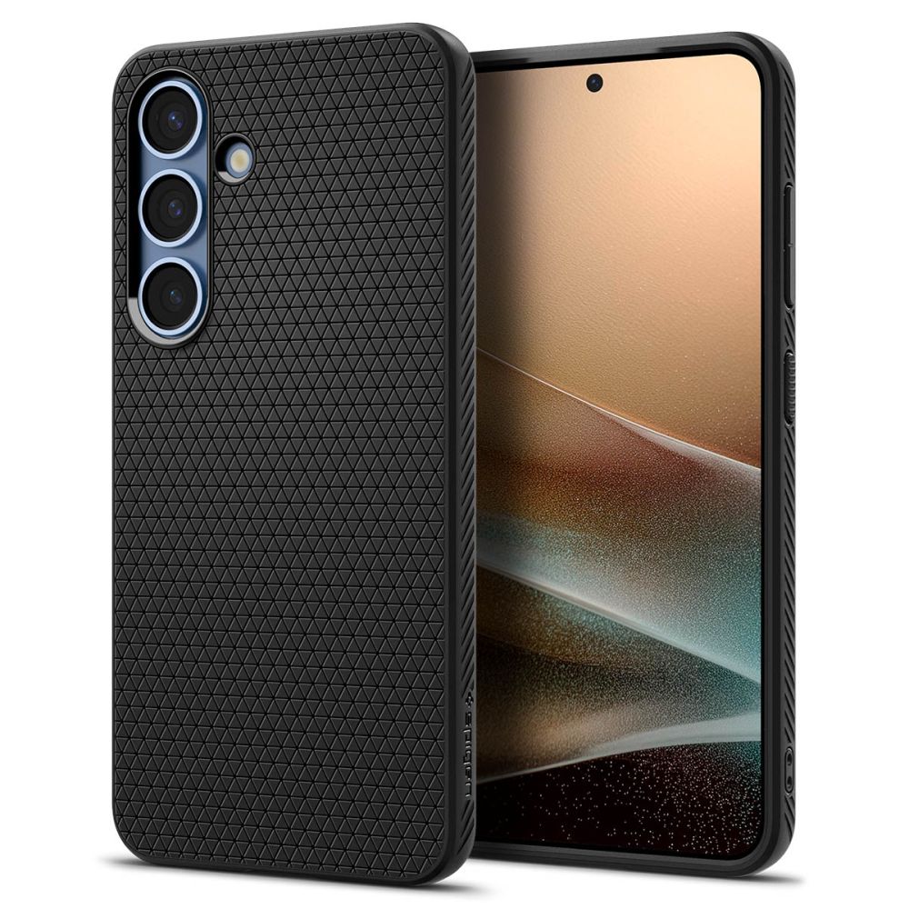 Spigen Liquid Air fodral för Samsung Galaxy S25 Matte svart