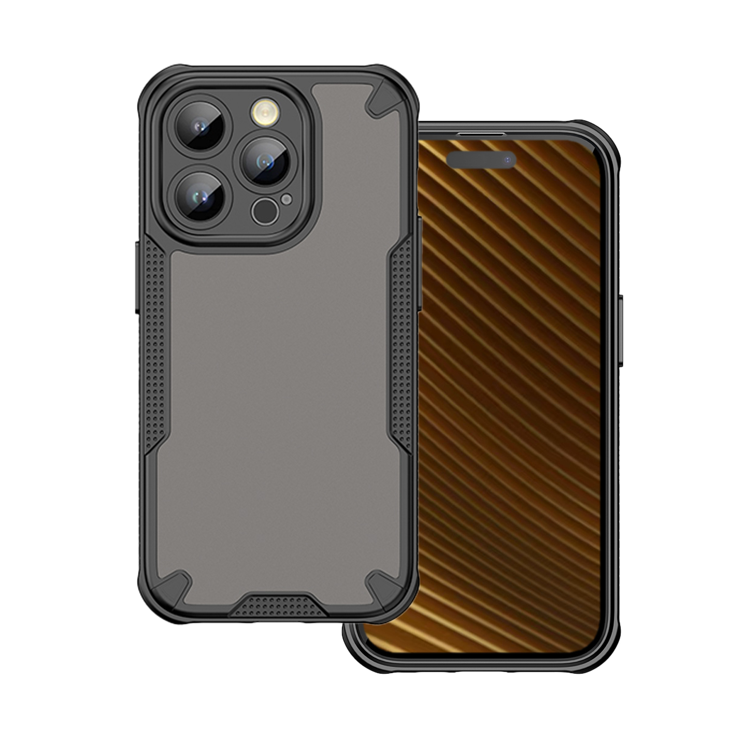 Defender Matt fodral för iPhone 17 Air svart